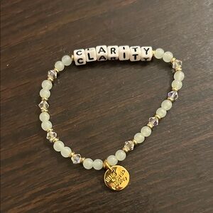 Clarity Little Words Project bracelet